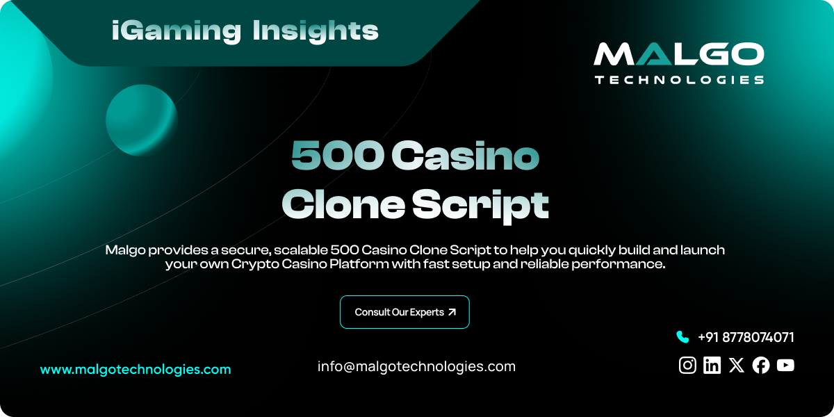500 Casino Clone Script