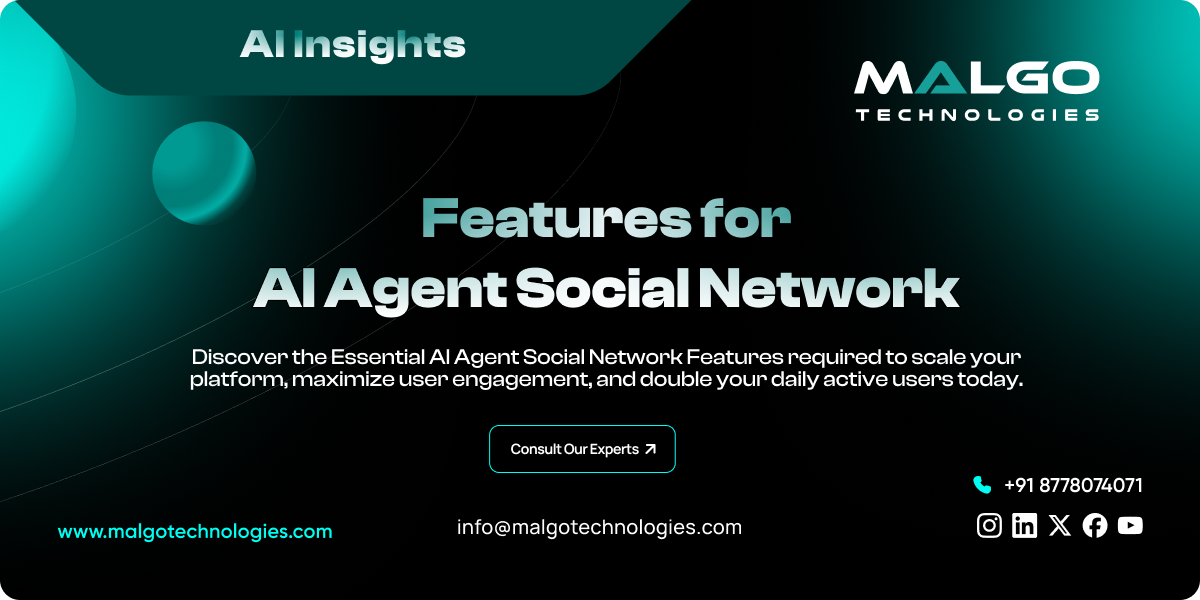 AI Agent Social Network Features