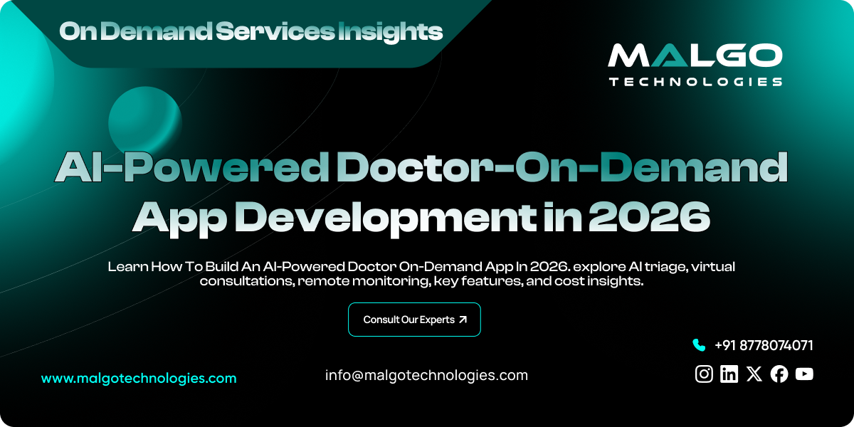 AI-Driven Doctor On-Demand App Development AI-Driven Doctor On-Demand App Development