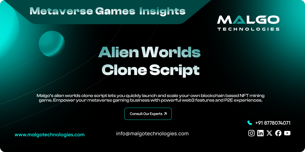 Alien Worlds Clone Script