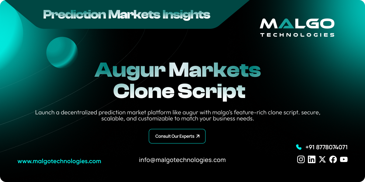 Augur Markets Clone Script