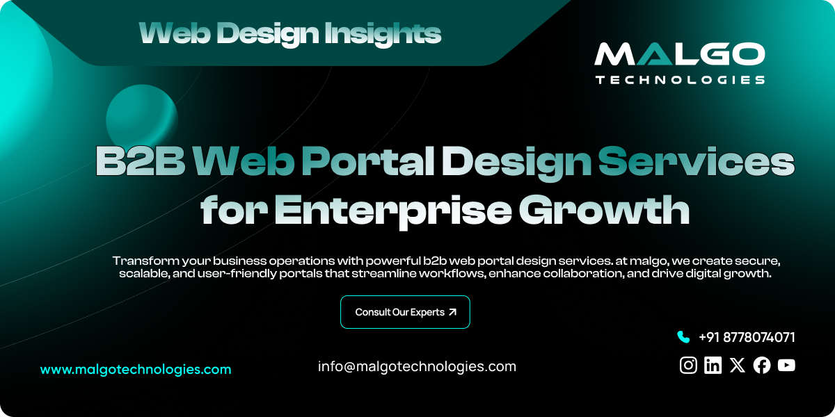B2B Web Portal Design Services B2B Web Portal Design Services