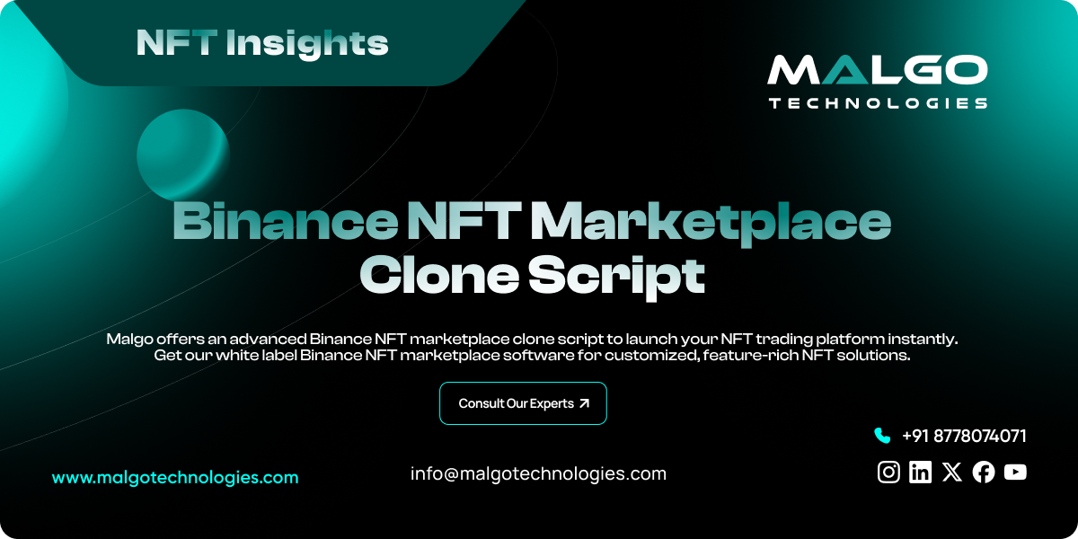 Binance NFT Marketplace Clone Script Binance NFT Marketplace Clone Script