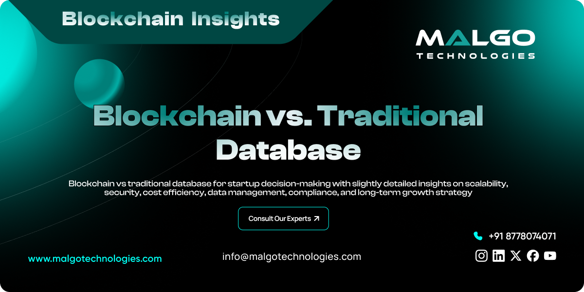 Blockchain vs Database: A Smart Guide for Startups