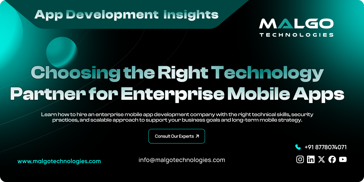 Hire a Enterprise Mobile App Development Partner Hire a Enterprise Mobile App Development Partner