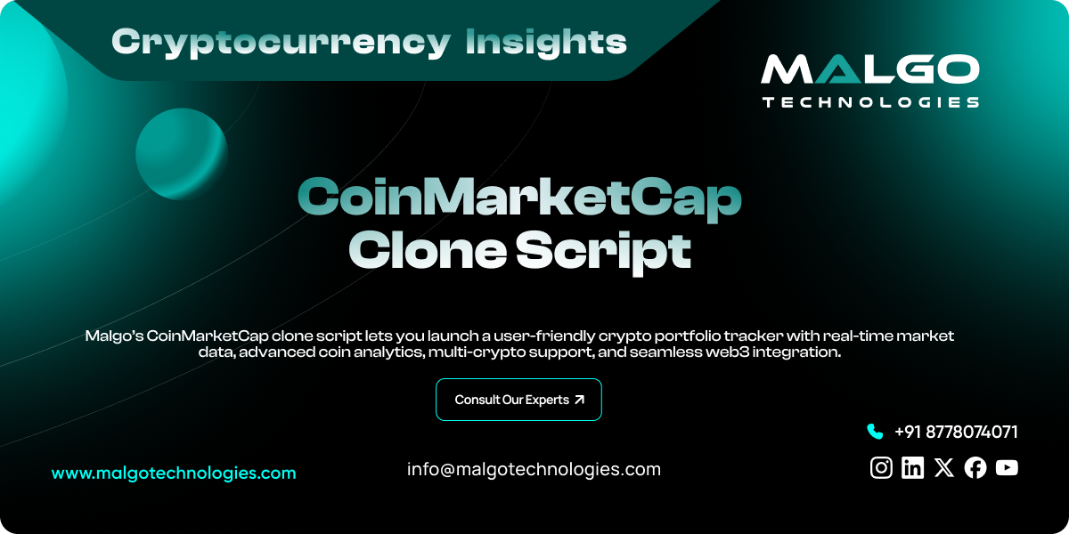 CoinMarketCap Clone Script