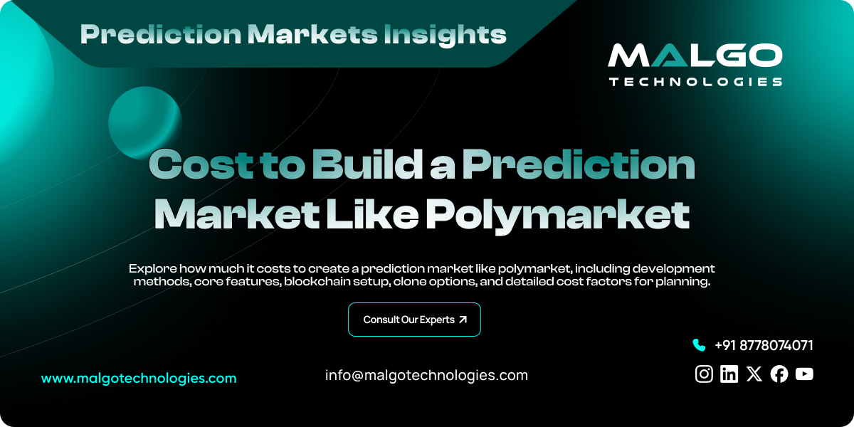 Cost to Build a Prediction Market Like Polymarket Cost to Build a Prediction Market Like Polymarket