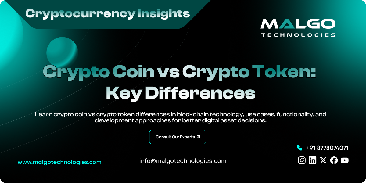Crypto Coin vs Crypto Token: Key Differences Crypto Coin vs Crypto Token: Key Differences