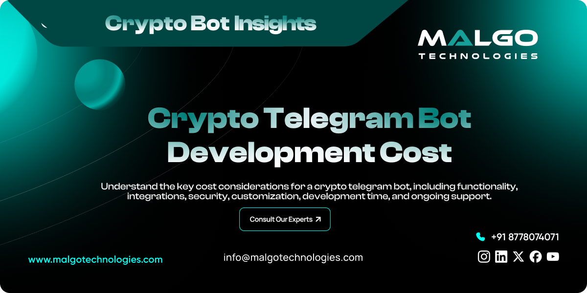 Cost to Build a Crypto Telegram Bot Cost to Build a Crypto Telegram Bot