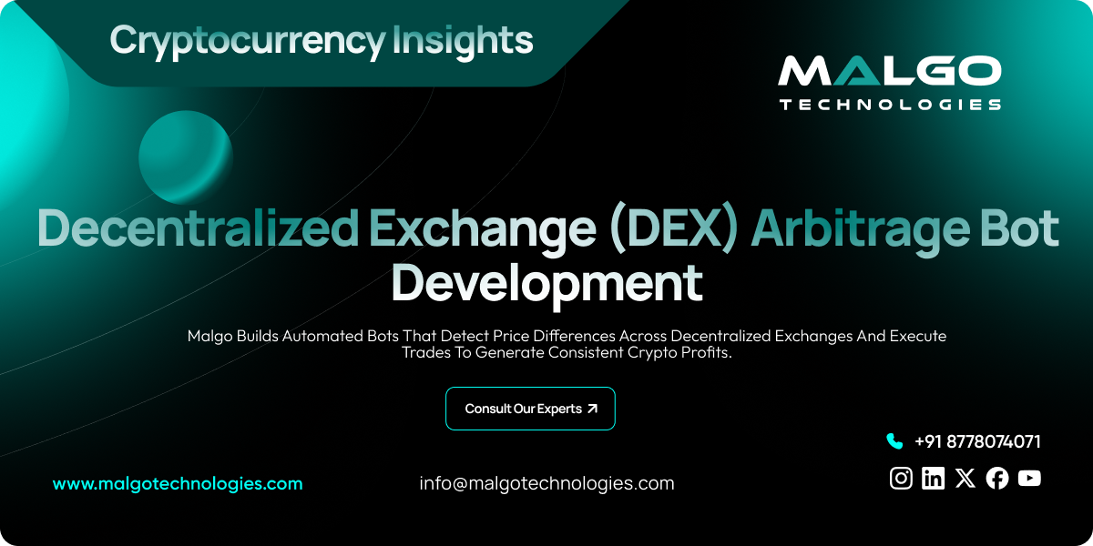 Decentralized Exchange (DEX) Arbitrage Bot Development