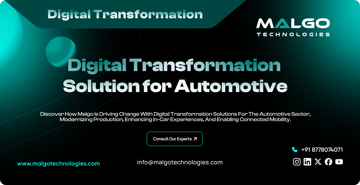 Digital Transformation Solution for Automotive