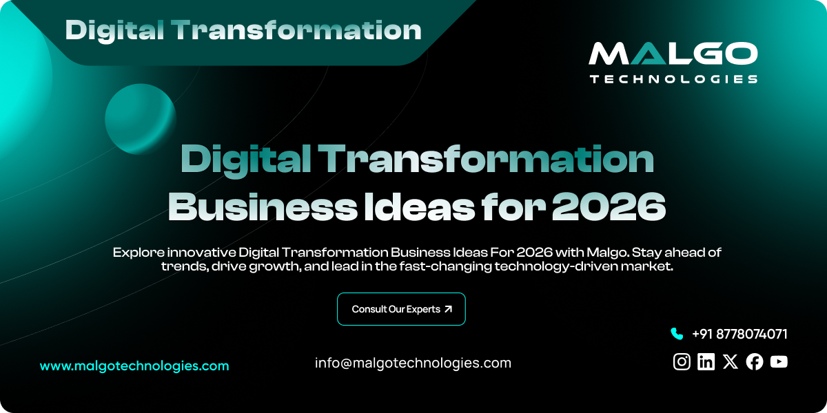 Digital Transformation Business Ideas for 2026 Digital Transformation Business Ideas for 2026