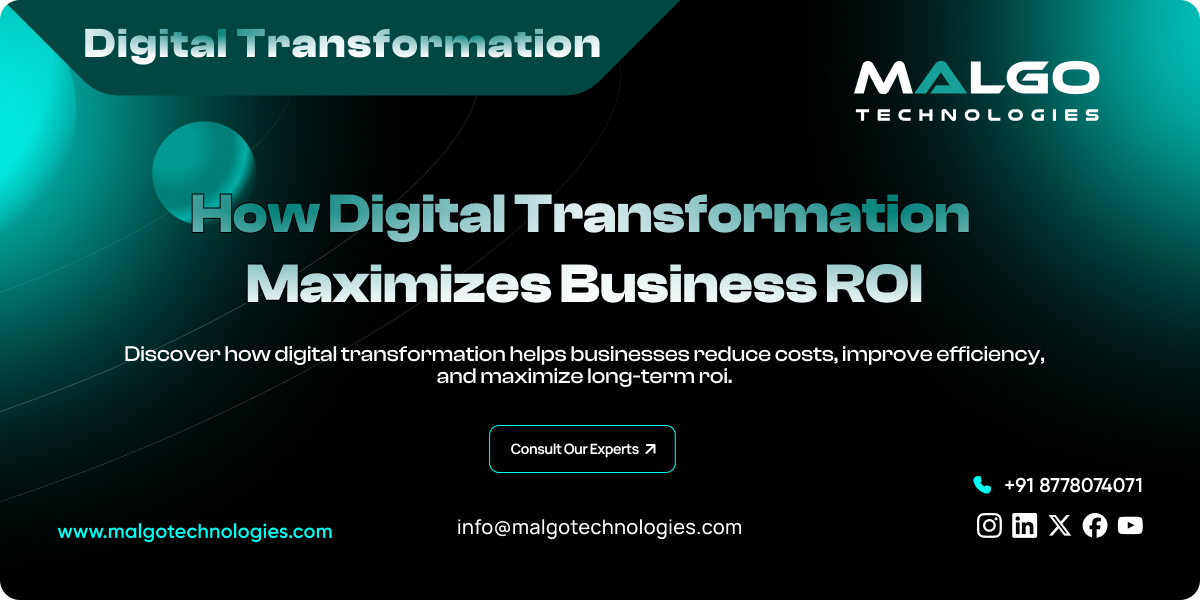 Maximize Business Growth with Digital Transformation ROI Maximize Business Growth with Digital Transformation ROI