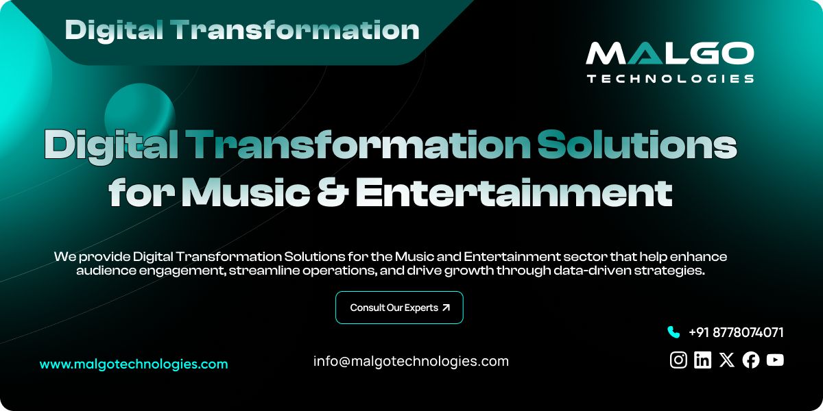 Digital Transformation Solutions for the Music and Entertainment Sector