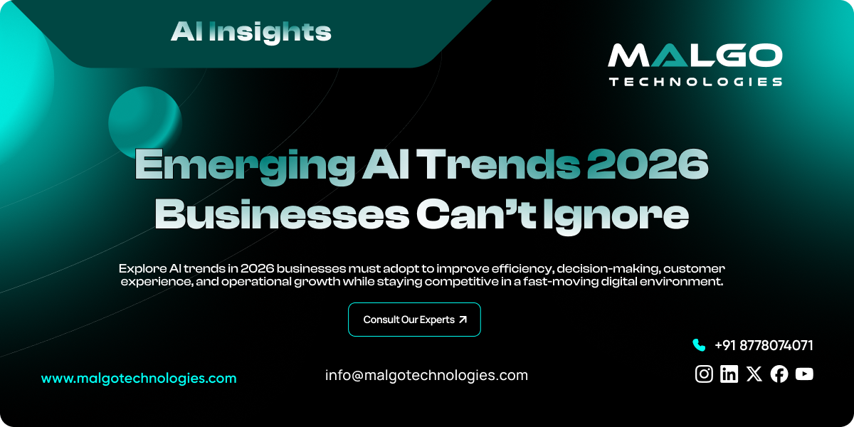 Emerging AI Trends 2026 Businesses Can’t Ignore