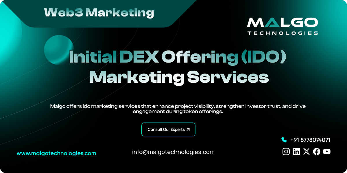 IDO Marketing Services: Scalable Marketing for DeFi and Crypto Projects