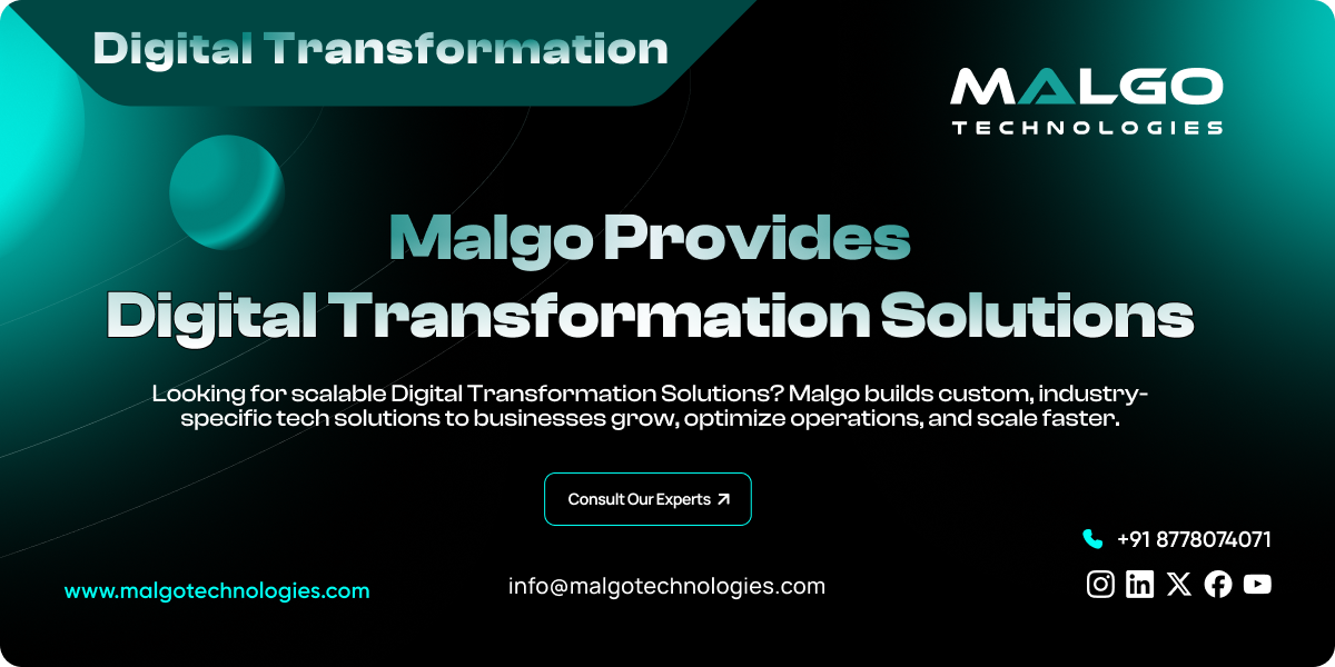 Malgo Provides Scalable Digital Transformation Solutions for Growing Businesses Malgo Provides Scalable Digital Transformation Solutions for Growing Businesses