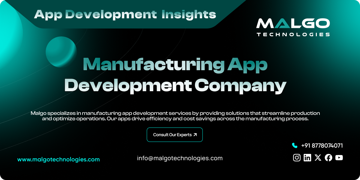 Manufacturing App Development Company