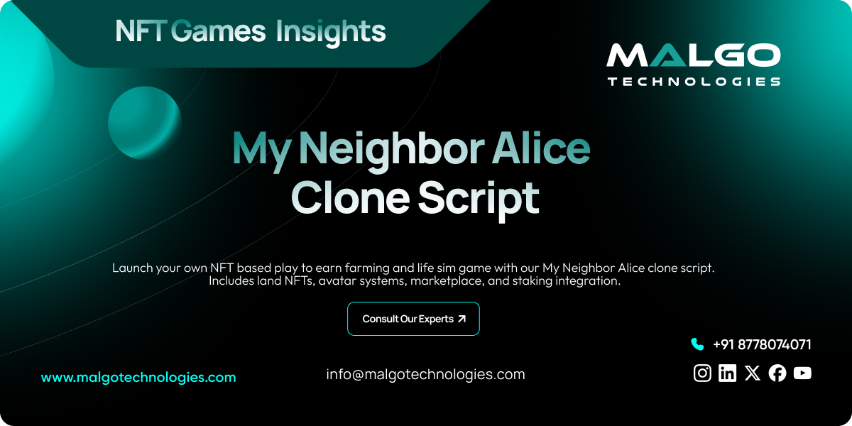 My Neighbor Alice Clone Script