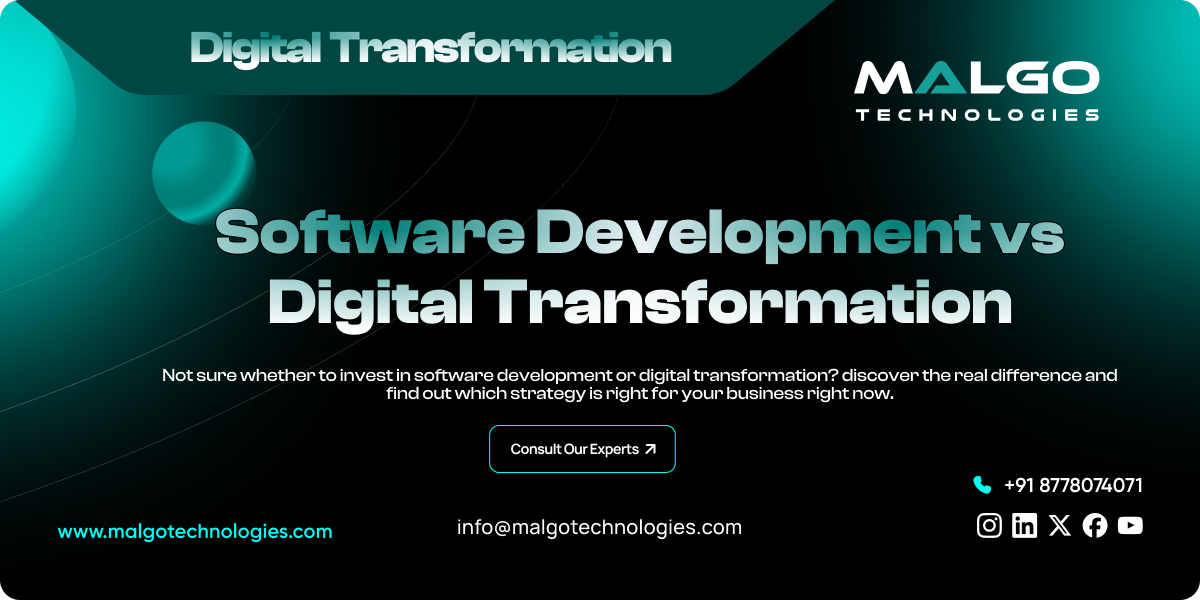 Software Development vs Digital Transformation
