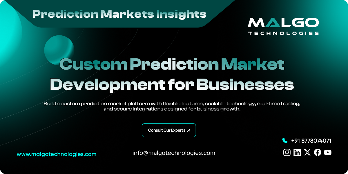 Why Choose Custom Prediction Market Development? Why Choose Custom Prediction Market Development?