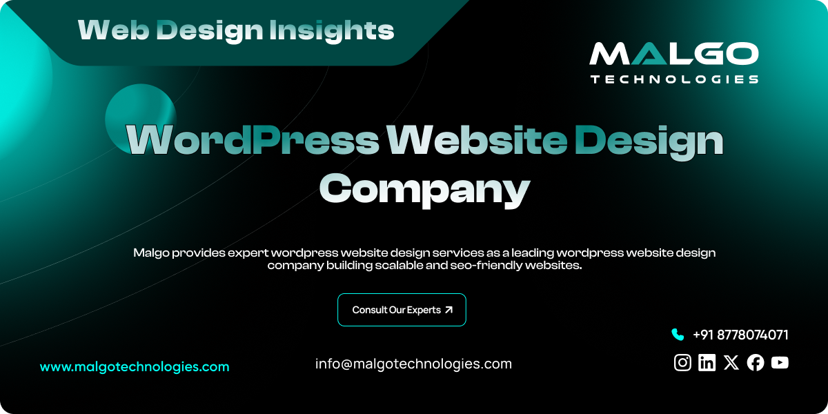 WordPress Web Design Company: Building Custom, Scalable, and SEO-Friendly Websites